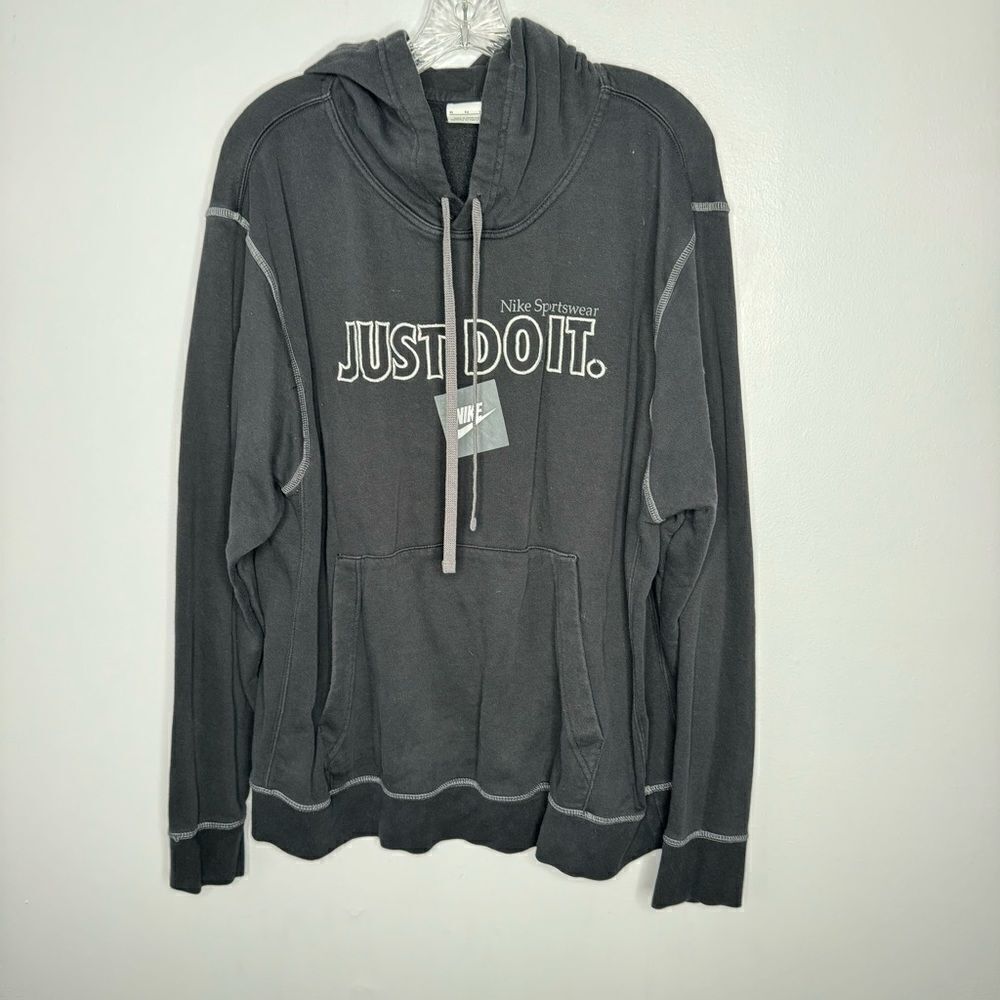 Nike just do it black pullover size XL